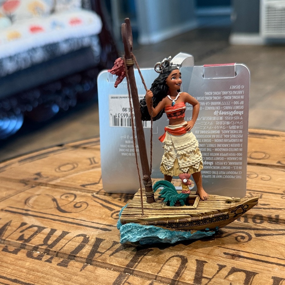 Disney Silver Backing Card with Red Trim